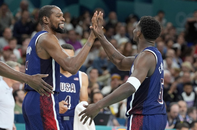 Anthony Edwards nimmt zum ersten Mal an olympischem Basketball teil